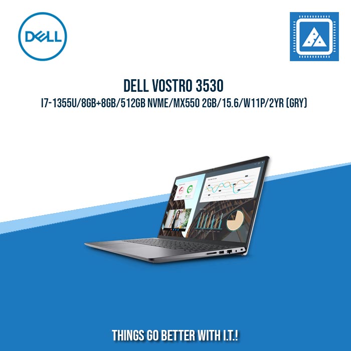 DELL VOSTRO 3530 I7-1355U/8GB+8GB/512GB NVME/MX550 2GB | BEST FOR STUDENTS AND FREELANCERS DELL VOSTRO 3530 I7-1355U/8GB+8GB/512GB NVME/MX550 2GB | BEST FOR STUDENTS AND FREELANCERS